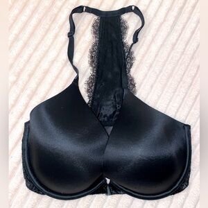 Victoria’s Secret “Very Sexy” Black Front-Close Racerback Bra (32DDD)